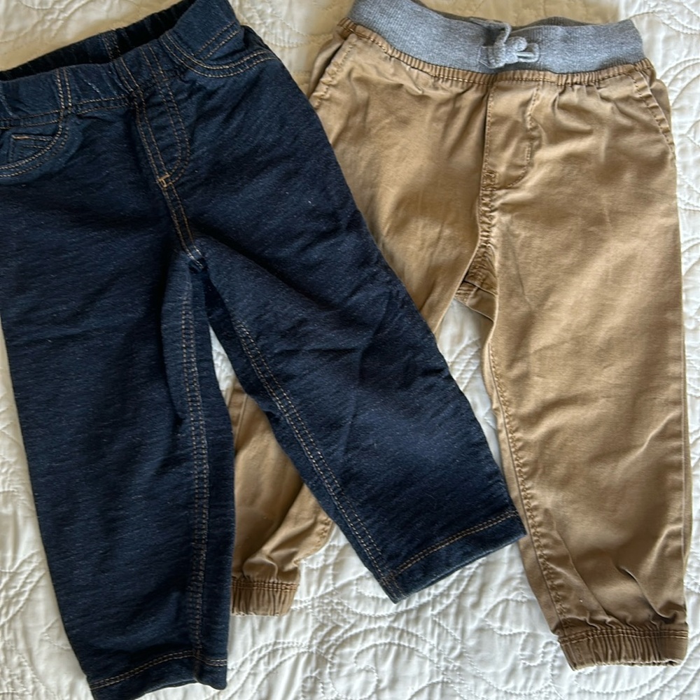 2 pair of toddler pants
